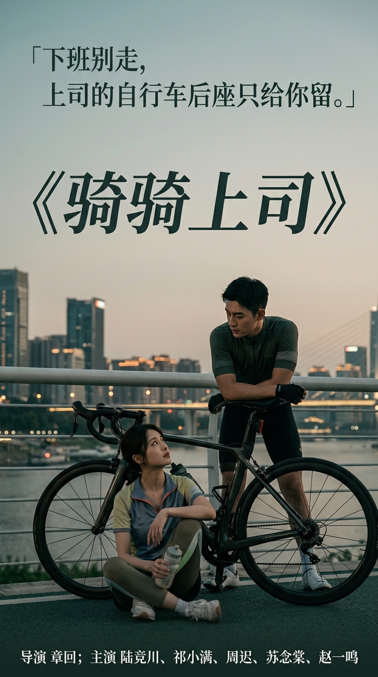 《骑骑上司》海报