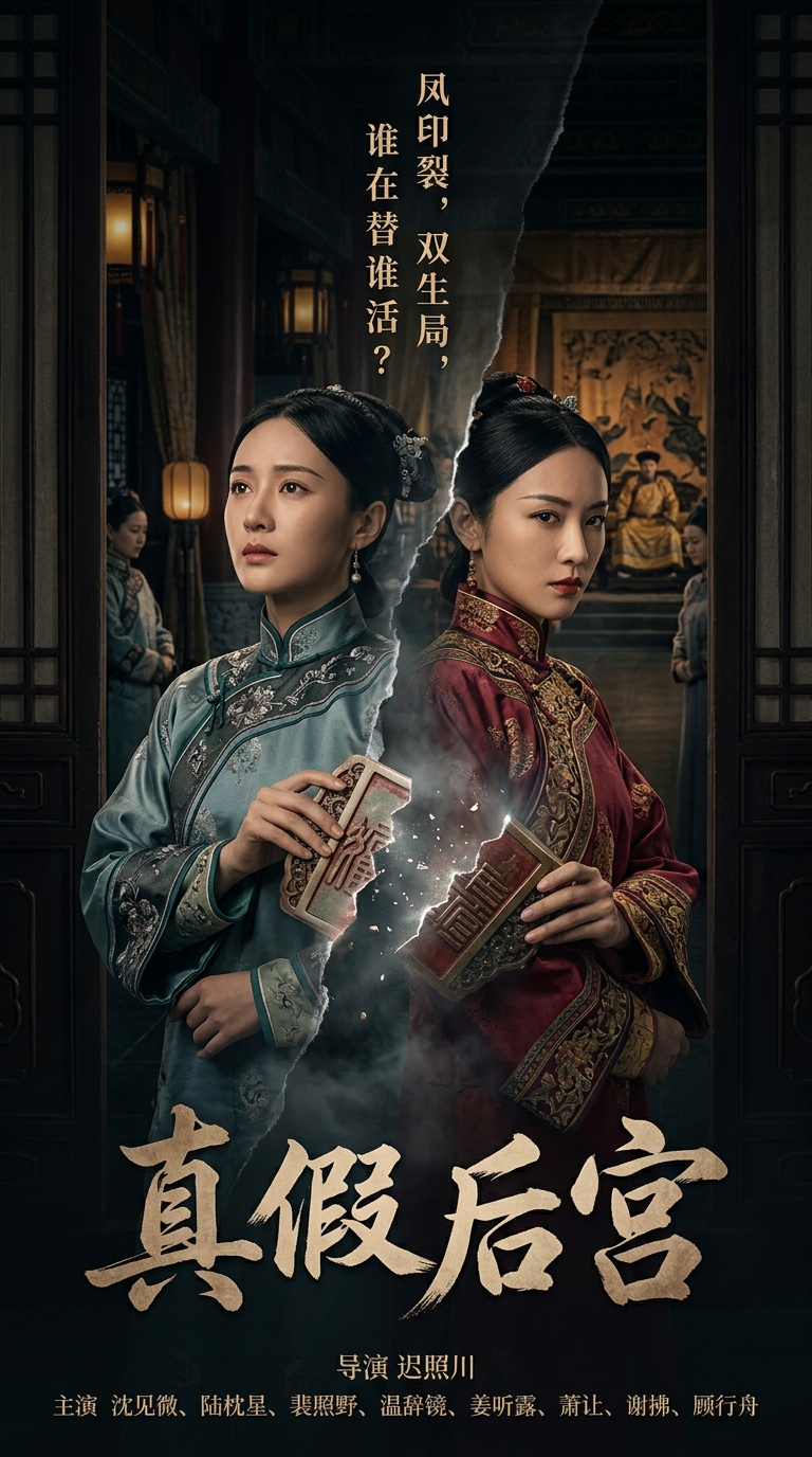 《真假后宫》主视觉海报