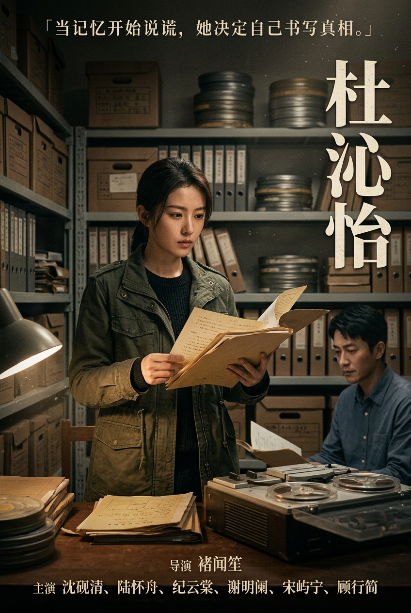 《杜沁怡》女主角侧脸剪影