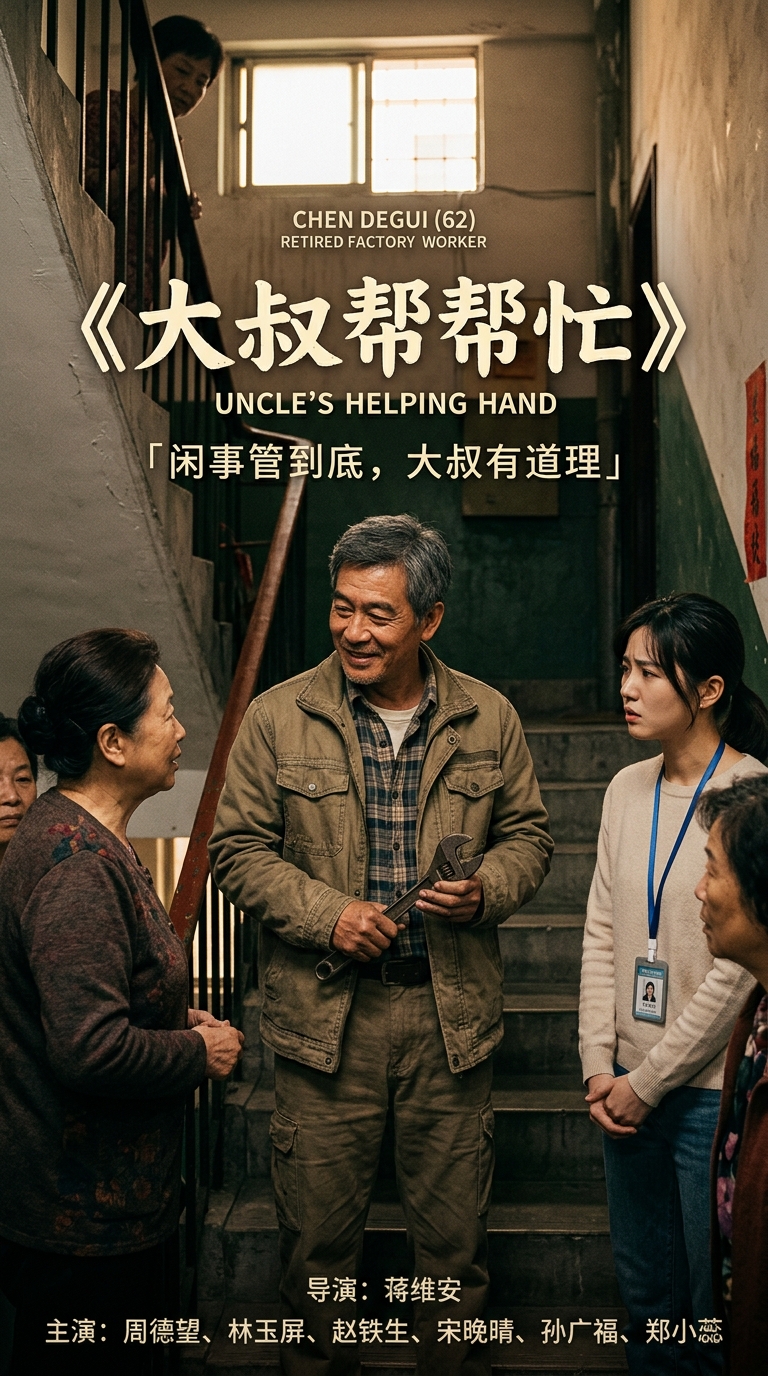 《大叔帮帮忙》主视觉