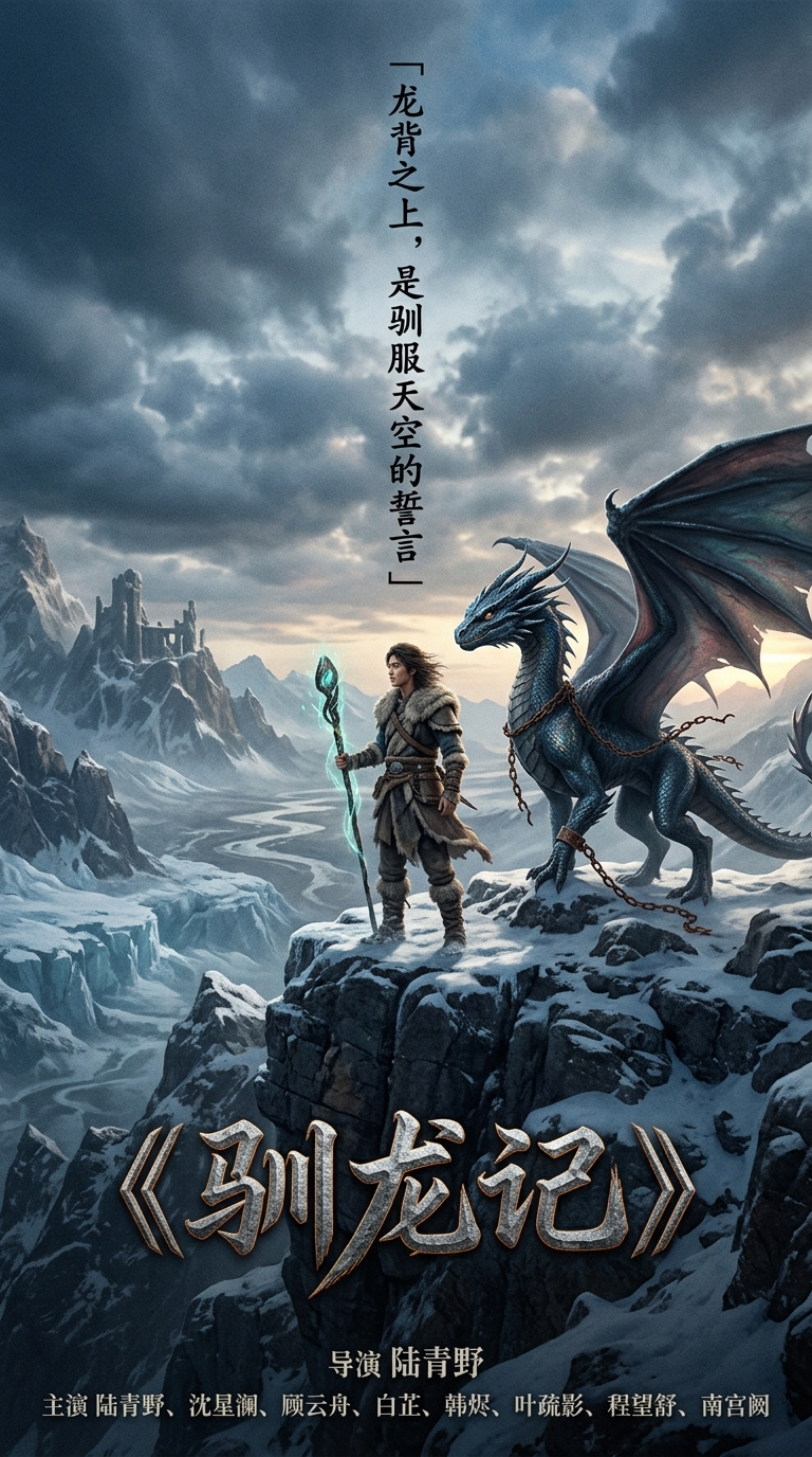 《驯龙记》海报