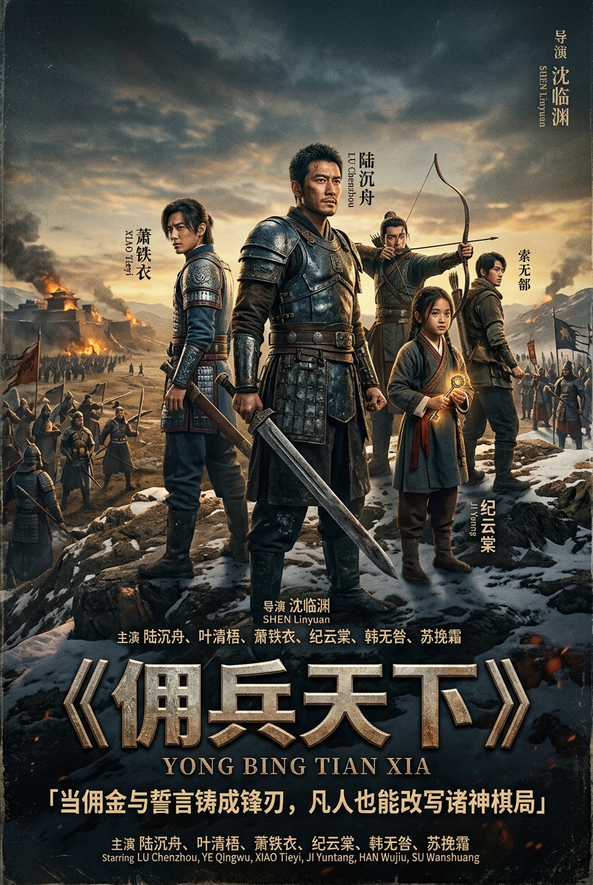 《佣兵天下》主视觉海报