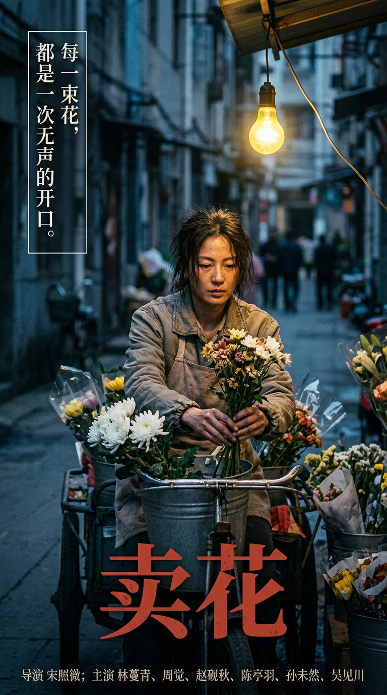 《卖花》
