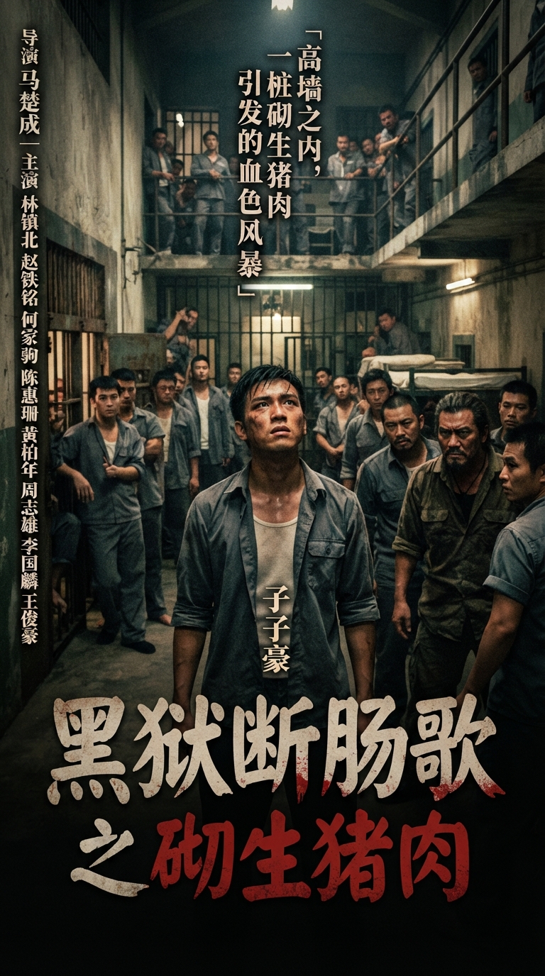 《黑狱断肠歌之砌生猪肉》海报