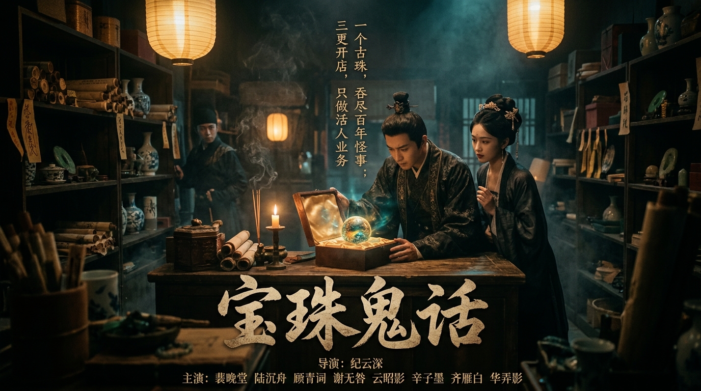 《宝珠鬼话》主视觉海报