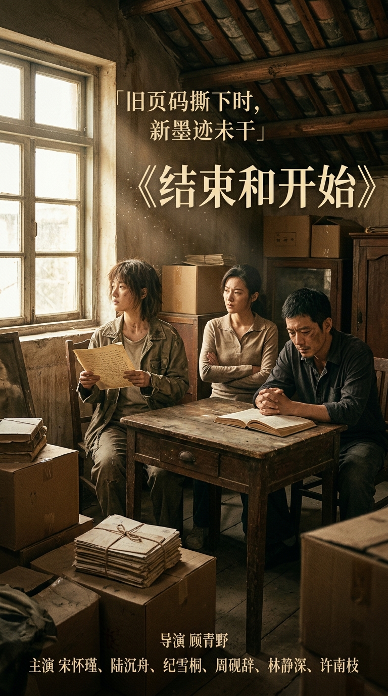 《结束和开始》海报