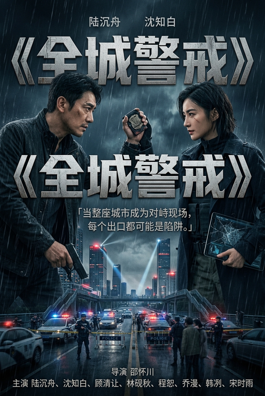 《全城警戒》主视觉