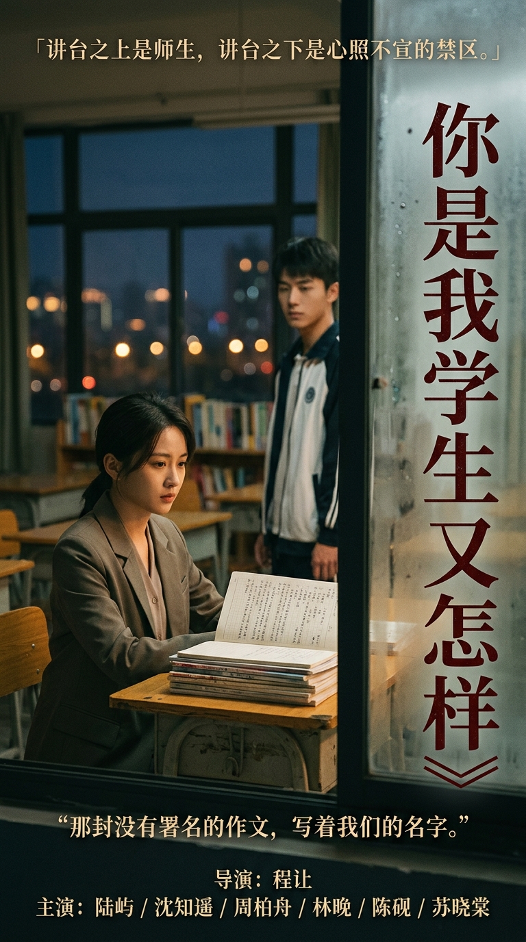 《你是我学生又怎样》海报