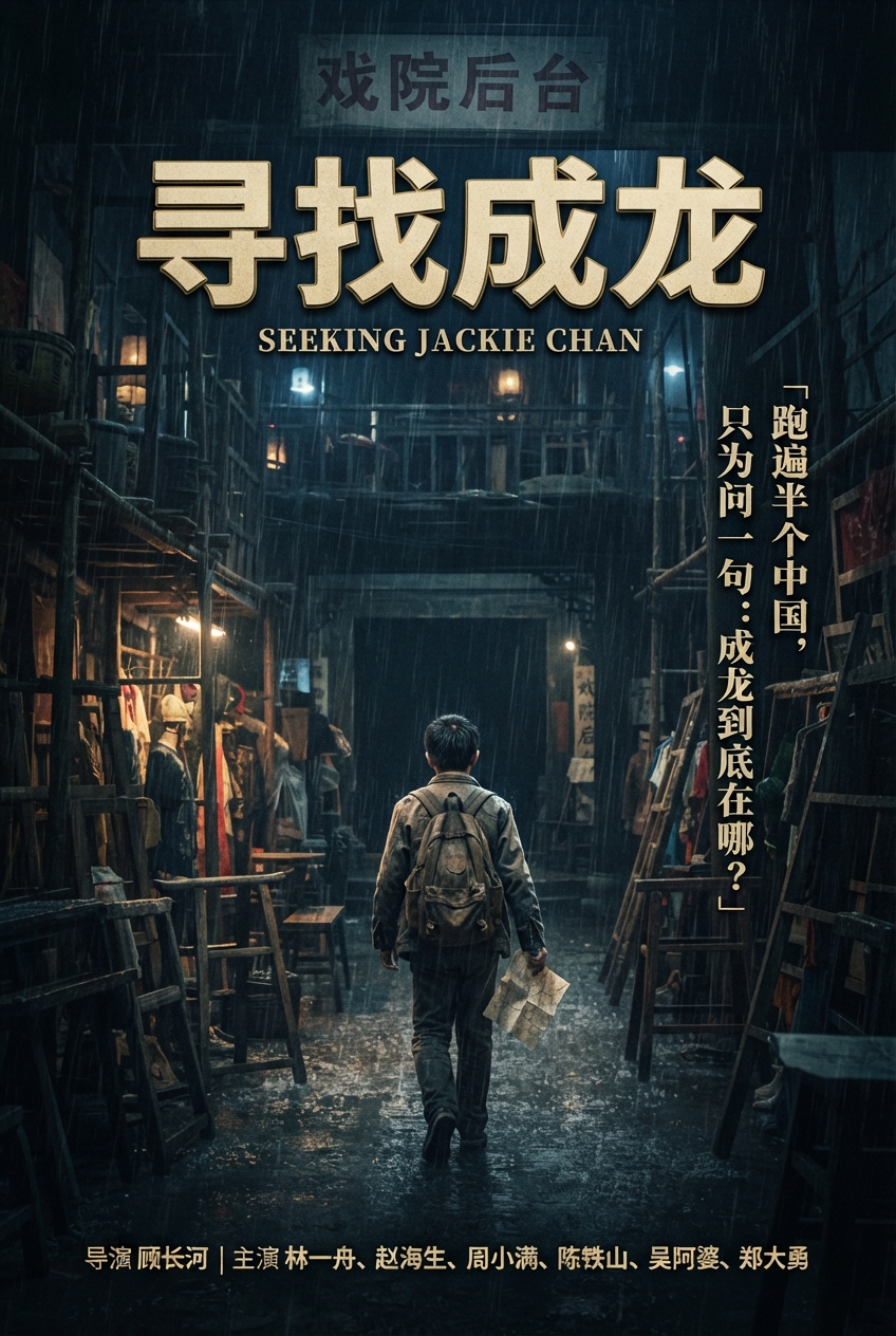 《寻找成龙》主视觉海报