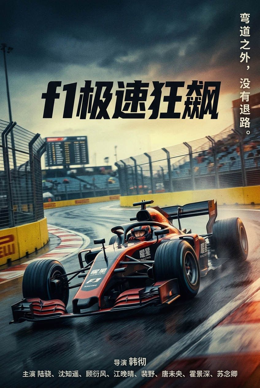 《f1极速狂飙》海报