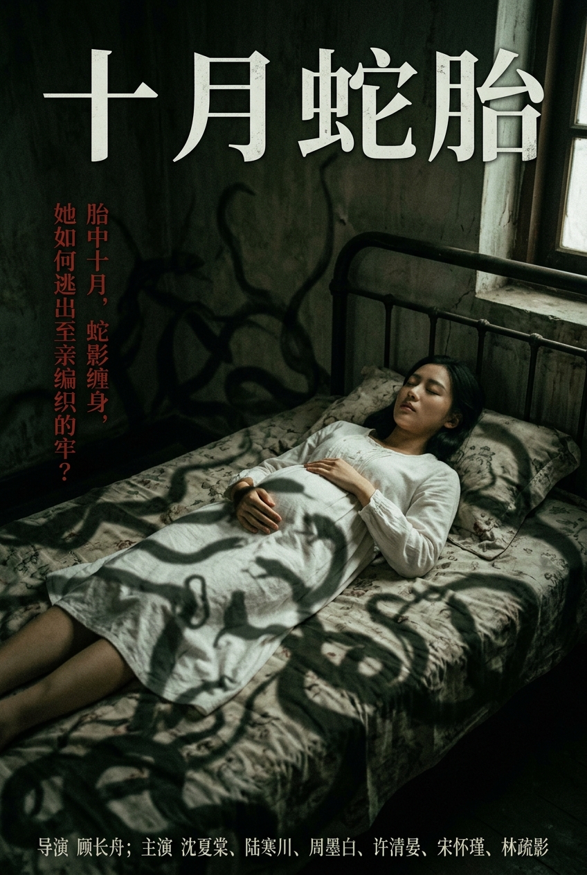 《十月蛇胎》海报