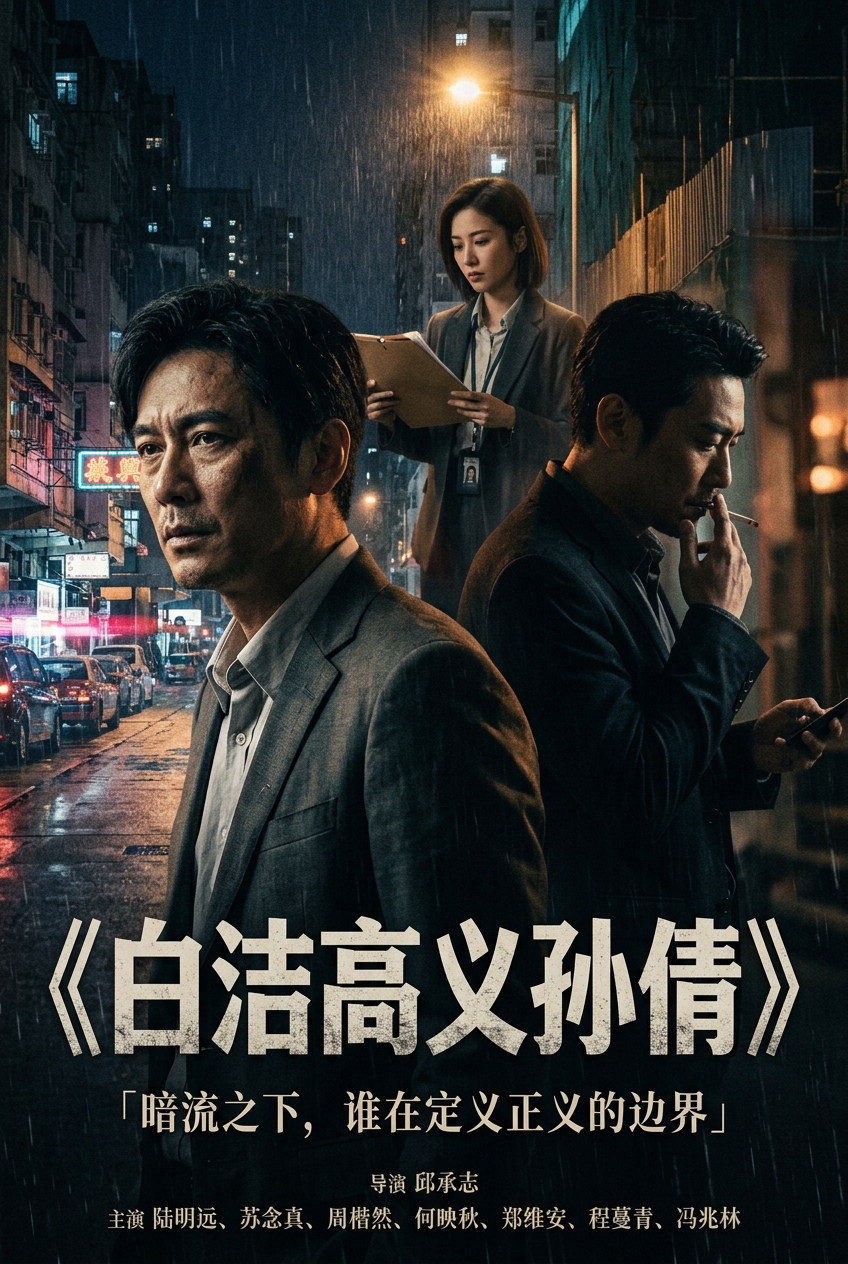 《白洁高义孙倩》主视觉海报