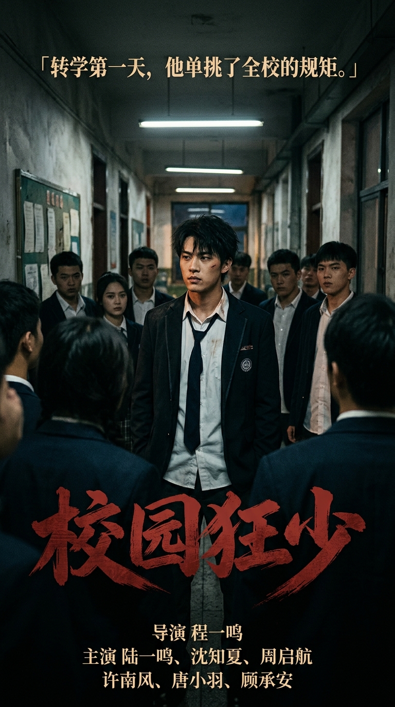 《校园狂少》海报
