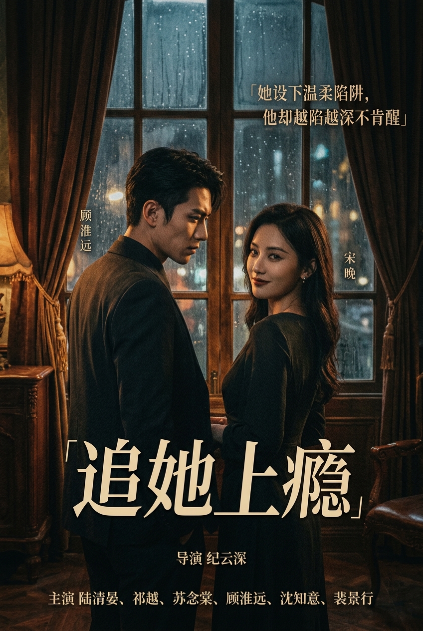 《追她上瘾》海报