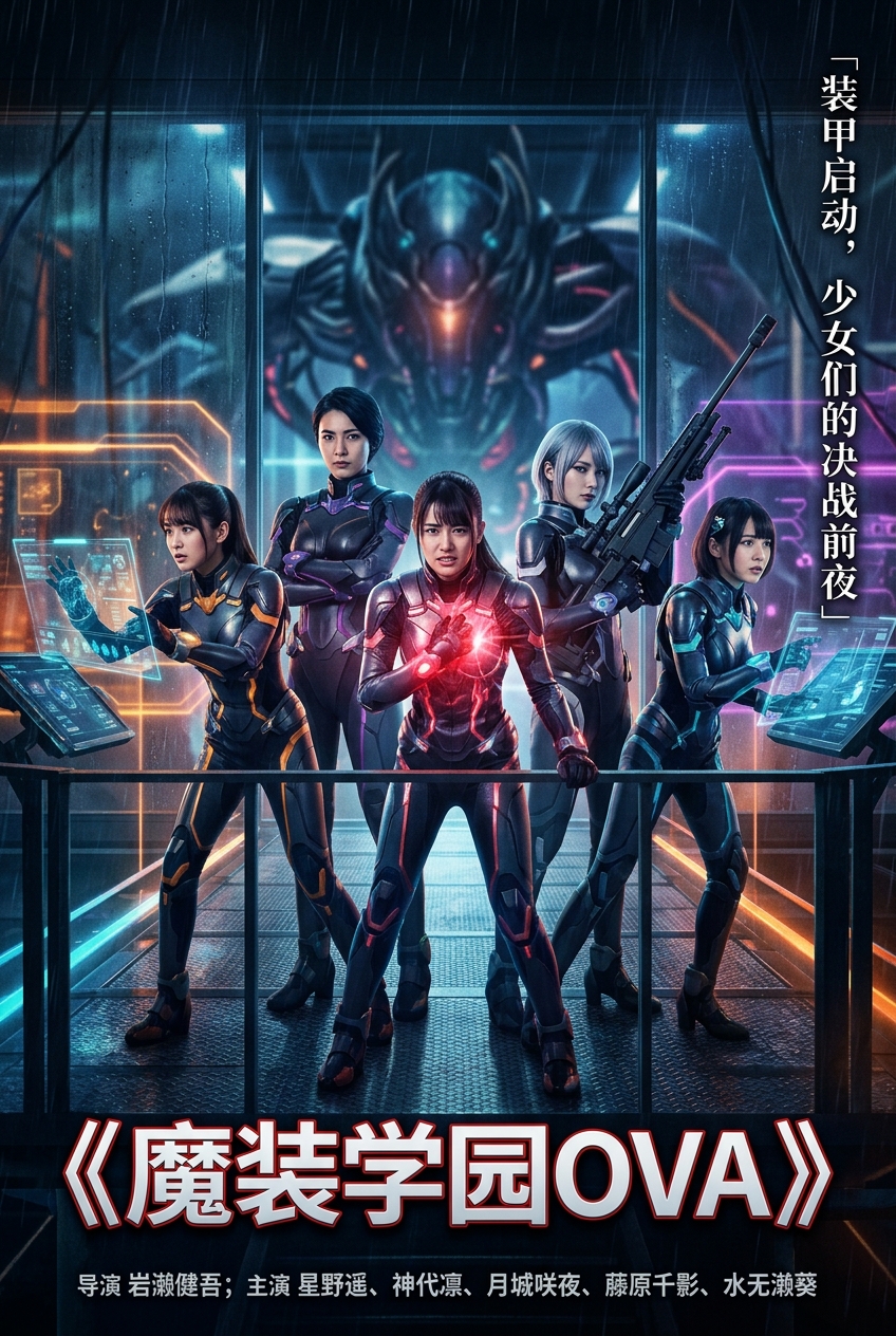 《魔装学园OVA》主视觉海报