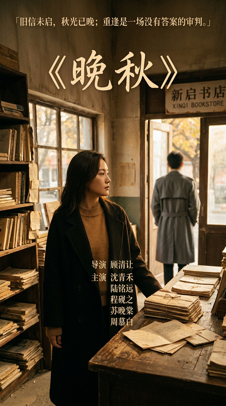 《晚秋》海报